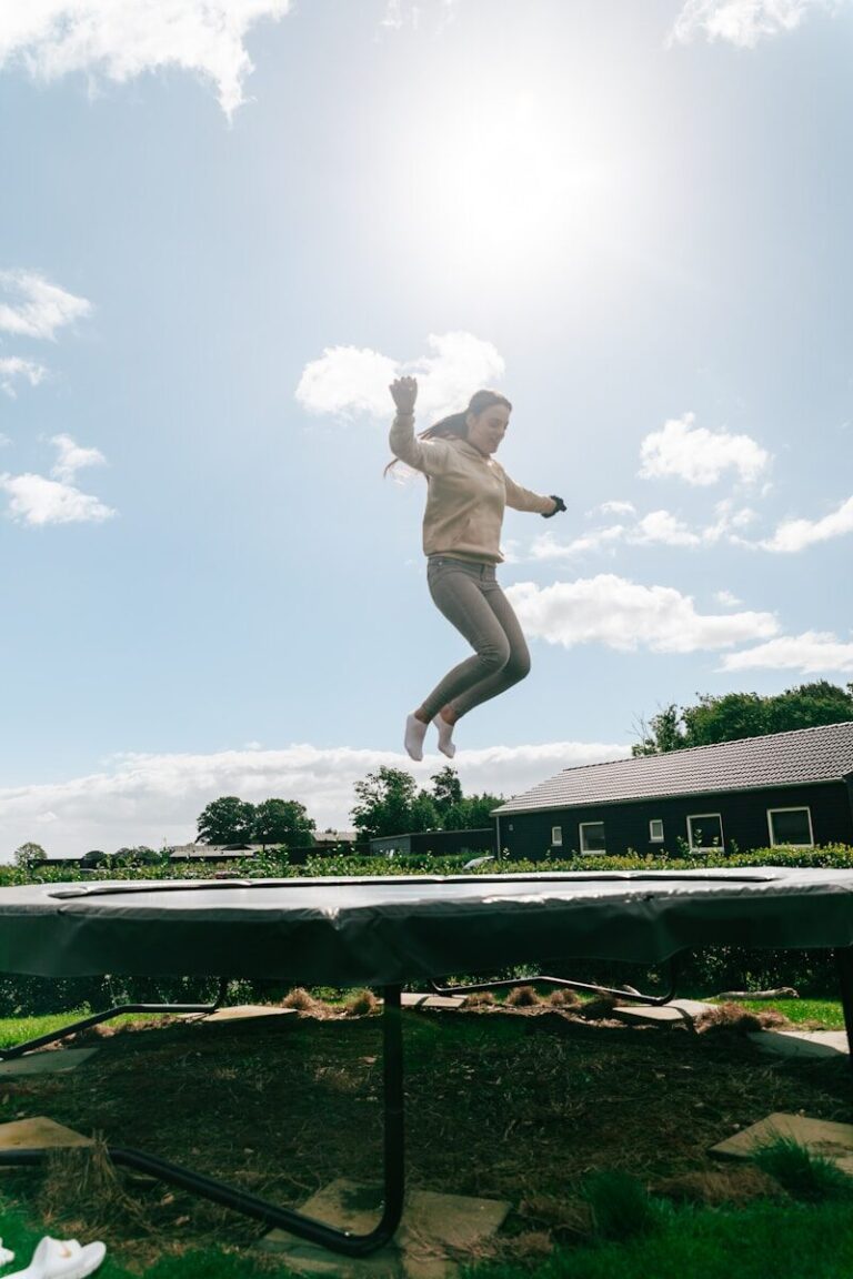 Trampoline van 366 cm: ideaal is voor actieve gezinnen