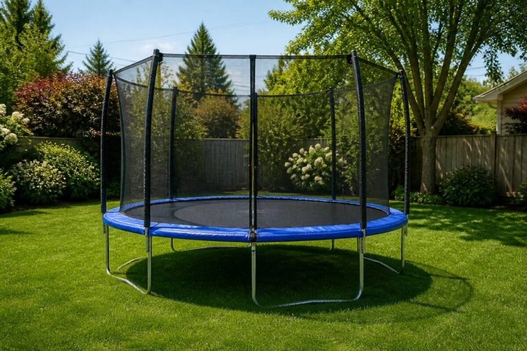 Trampoline kopen voor beginners: waar let je op bij maat, veiligheid en gebruiksgemak?